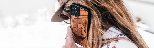 Nouvelles coques en bois Woodstache pour iPhone 16