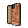 Coque iPhone en bois California