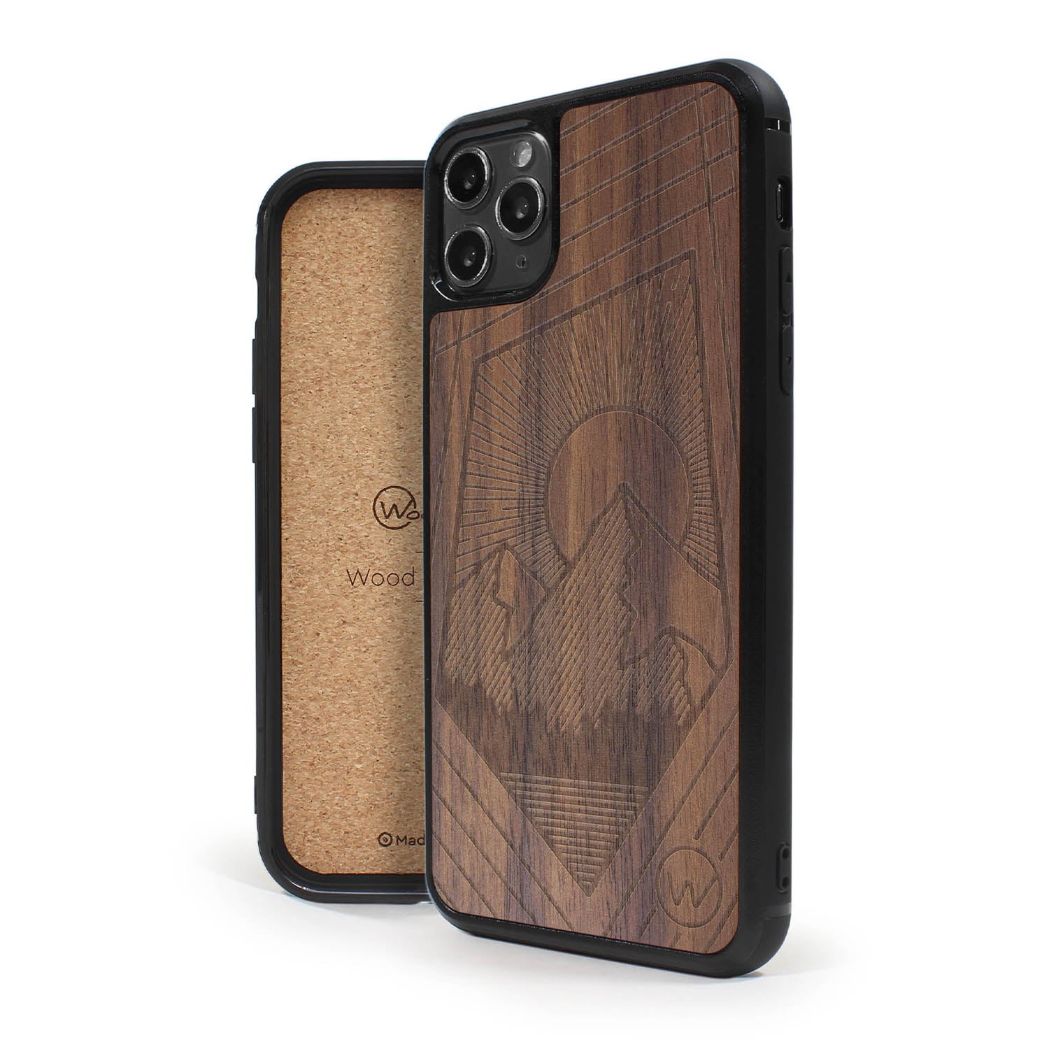 Coque iPhone en bois Explore