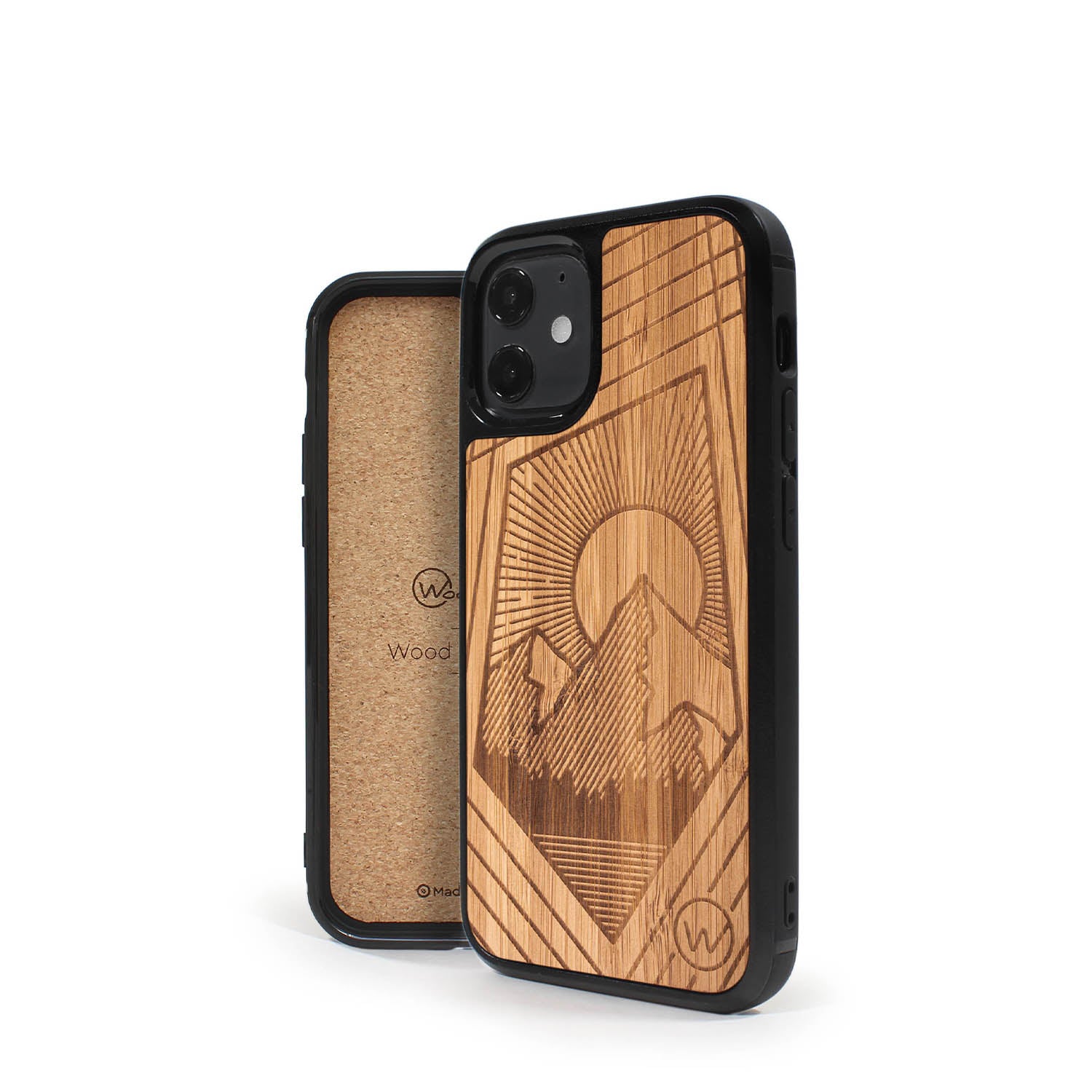 Coque iPhone en bois Explore