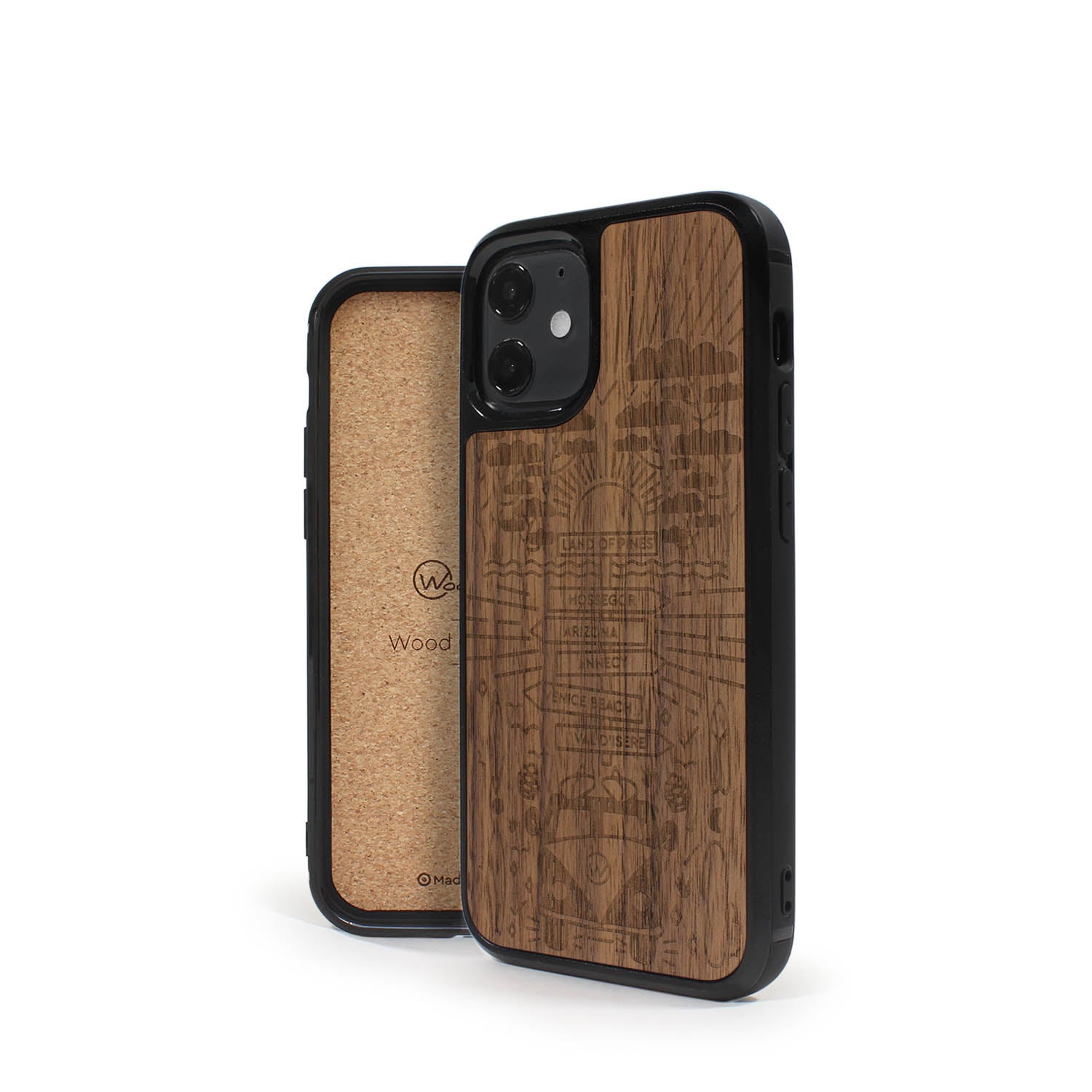 Coque iPhone en bois STORY II