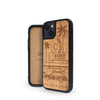 Coque iPhone en bois California