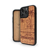 Coque iPhone en bois California