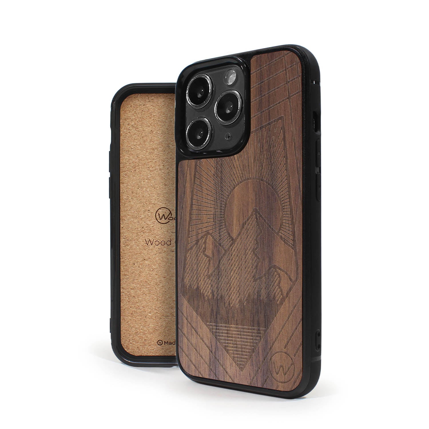 Coque iPhone en bois Explore