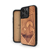 Coque iPhone en bois Explore