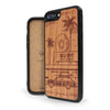 Coque iPhone en bois California