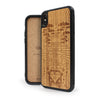 Coque iPhone en bois STORY II