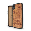 Coque iPhone en bois California