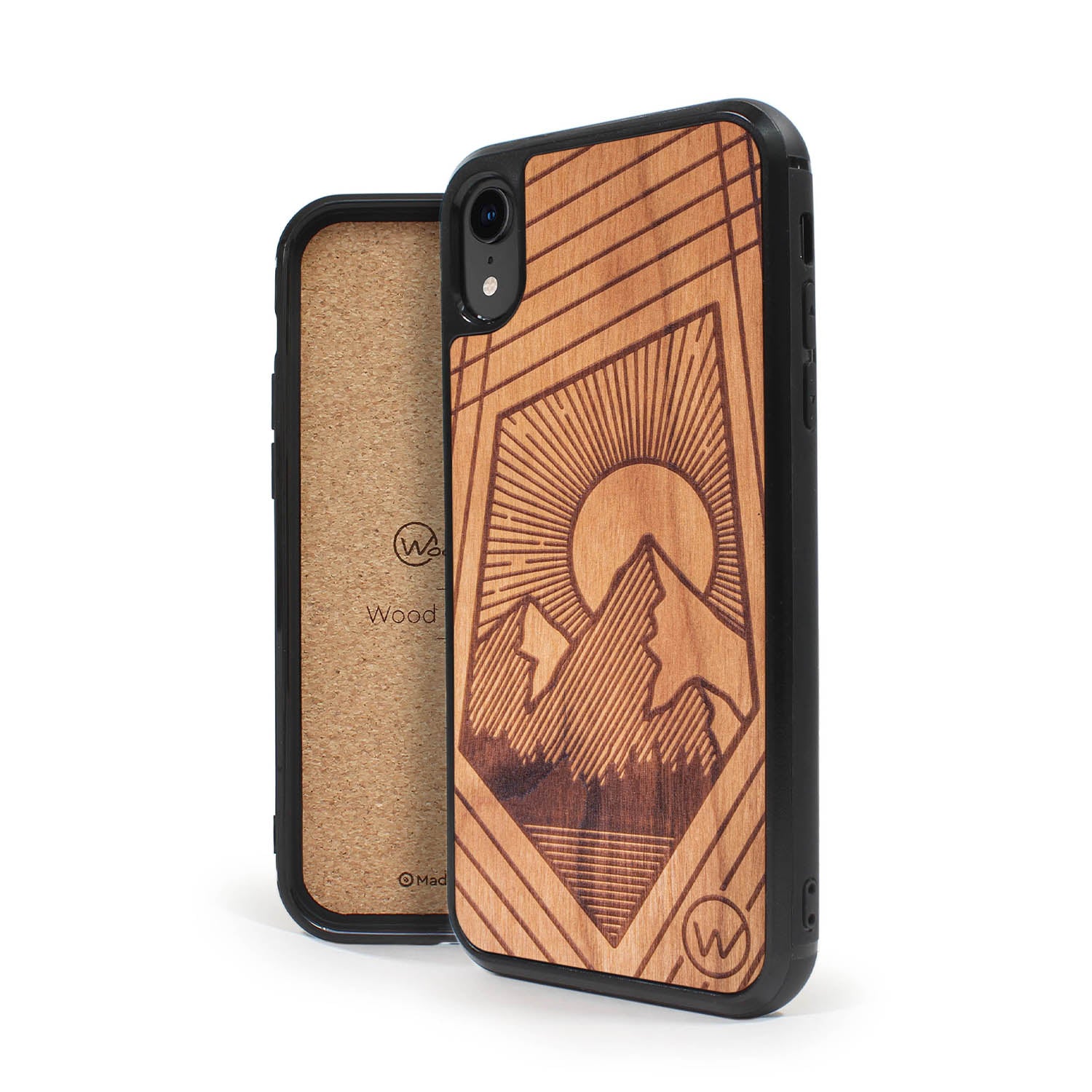 Coque iPhone en bois Explore