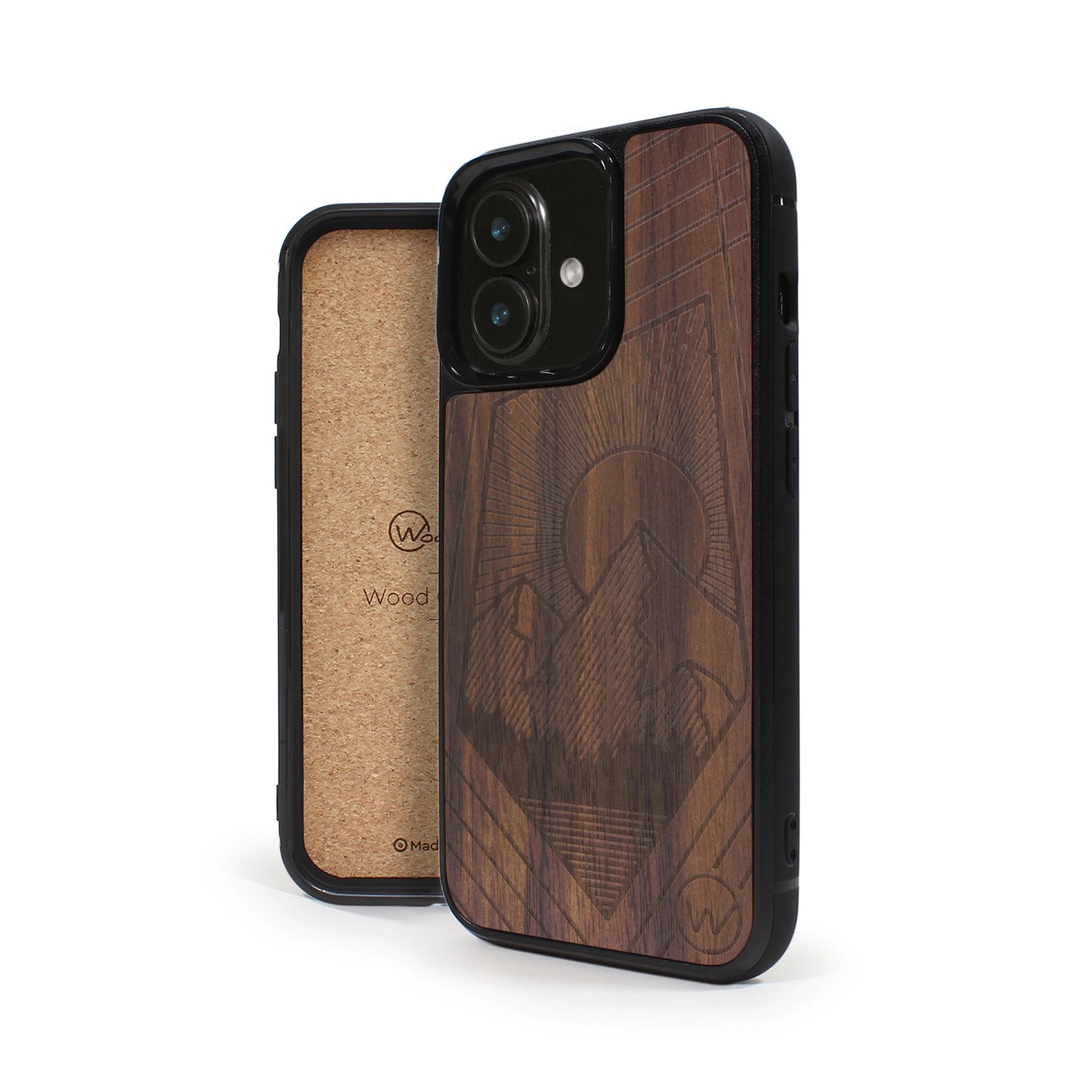 Coque iPhone en bois Explore