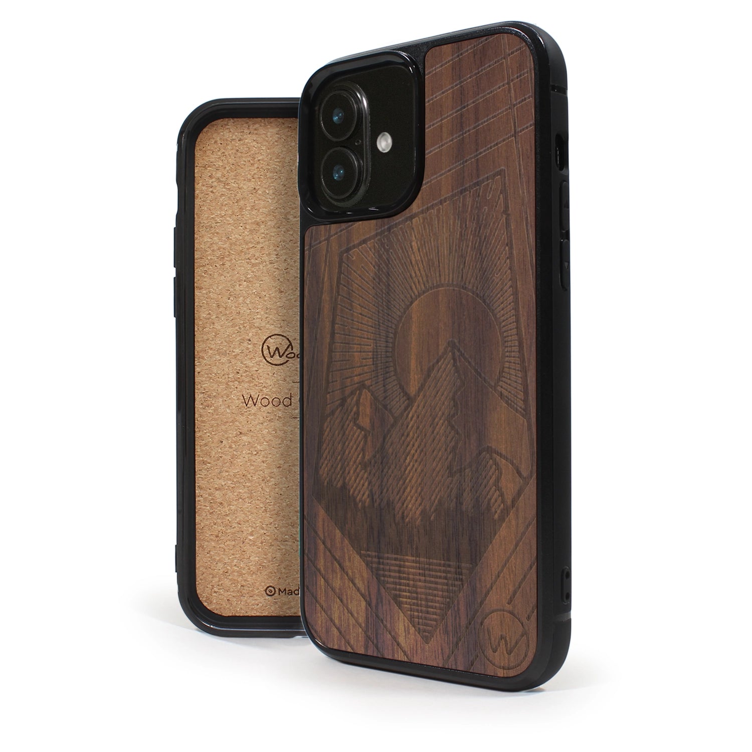 Coque iPhone en bois Explore