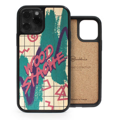 Coque iPhone en bois Nineties