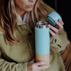 thermos en bambou