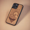 Coque iPhone en bois explore