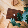 Cover en bois MacBook NOYER