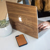 Cover en bois MacBook PICTURE NOYER