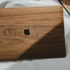 cover en bois de noyer pour Macbook Picture - Van