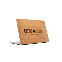 Cover en bois MacBook PICTURE VAN Merisier