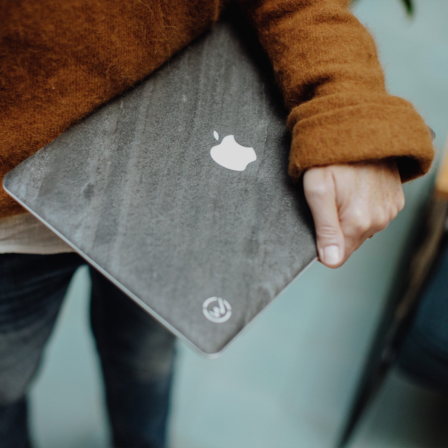 Cover en pierre MacBook BLACK BEAN