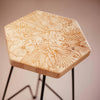 Tabouret pin massif JUNGLE