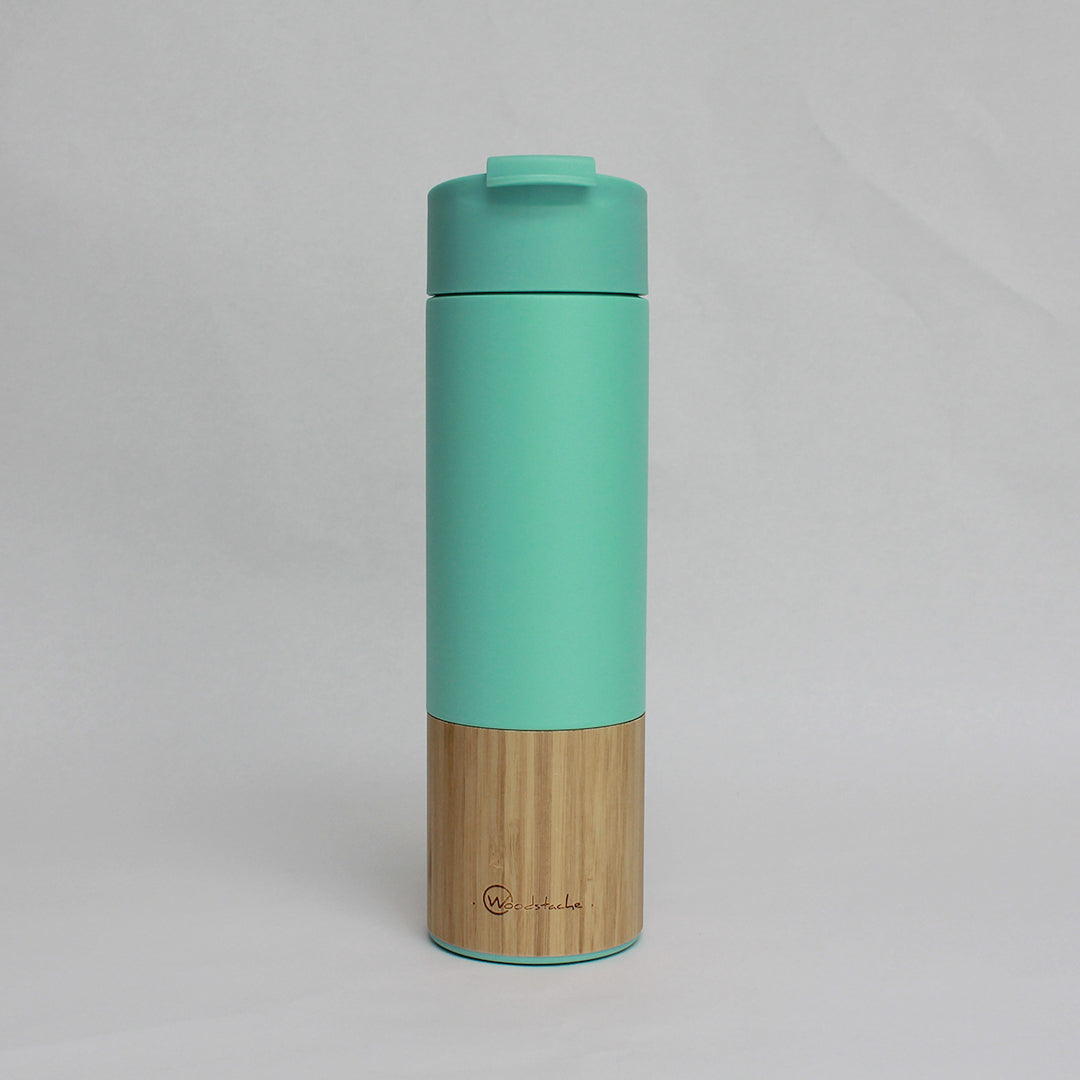 thermos en bambou mint