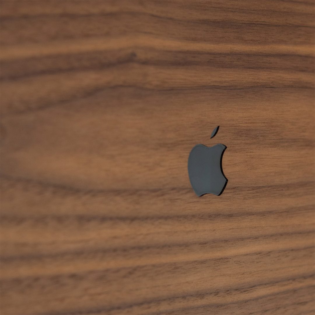 cover MacBook bois woodstache noyer